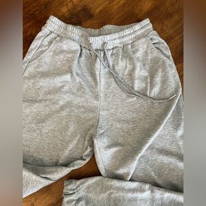 Princess Polly Light Gray Joggers